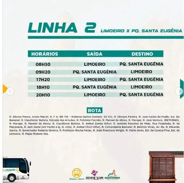 Linha 2 ônibus da gente