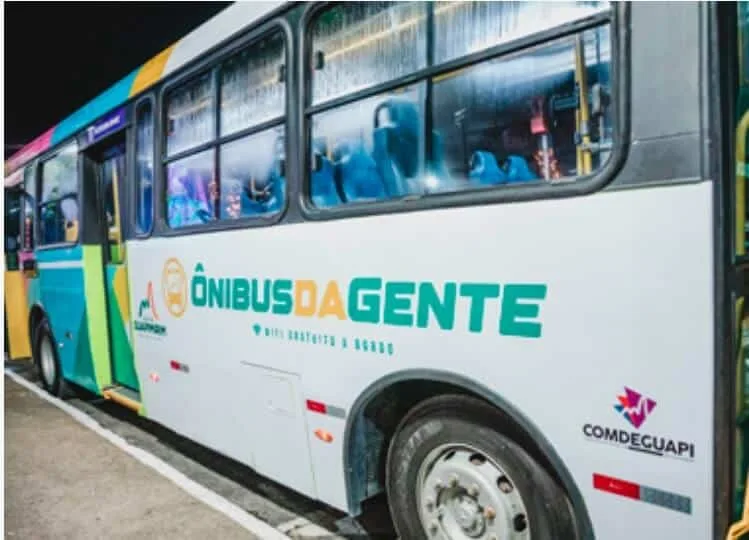 Ônibus da Gente Guapimirim - Imagem crédito: guapimirim.rj.gov.br