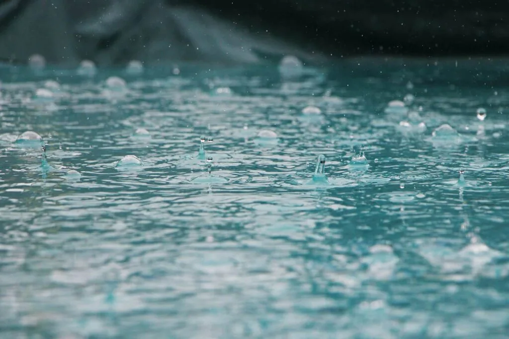 Sistema de captação de água da chuva residencial