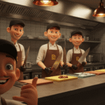 Restaurante com churrasco na Parrilla Argentina