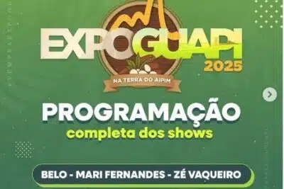 ExpoGuapi 2025 programação